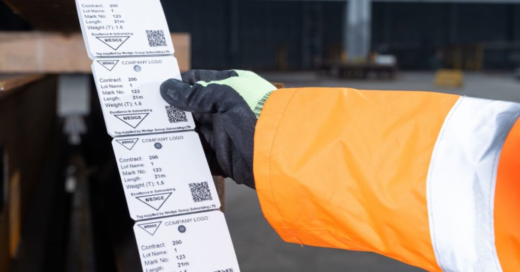 Tags Soldaring Steel Tagging for the Galvanizing Process